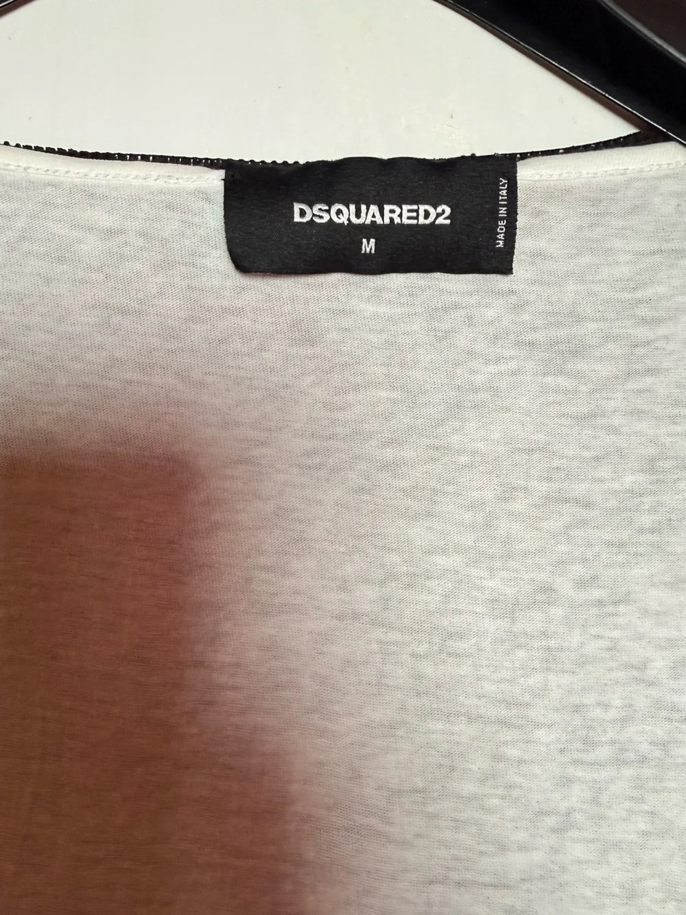 DSQUARED2 Black Mesh Tank with Blue and Silver Sequin Embellishment